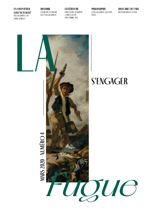 Couverture - S'engager - Mars 2020