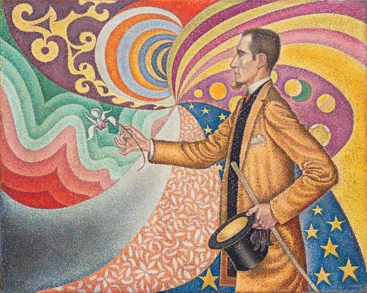 Portrait de Félix Fénéon par Paul Signac (1890)