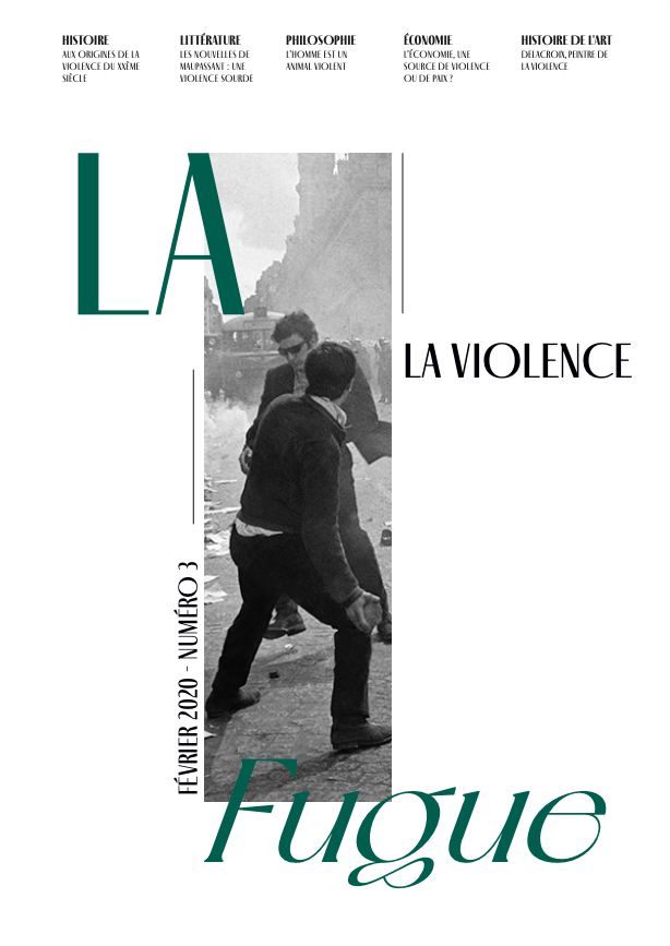 Février 2020 - La violence - Couverture