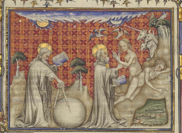 Enluminure par le Maitre-du Couronnement de Charles VI Paris 1375 ©BnF
