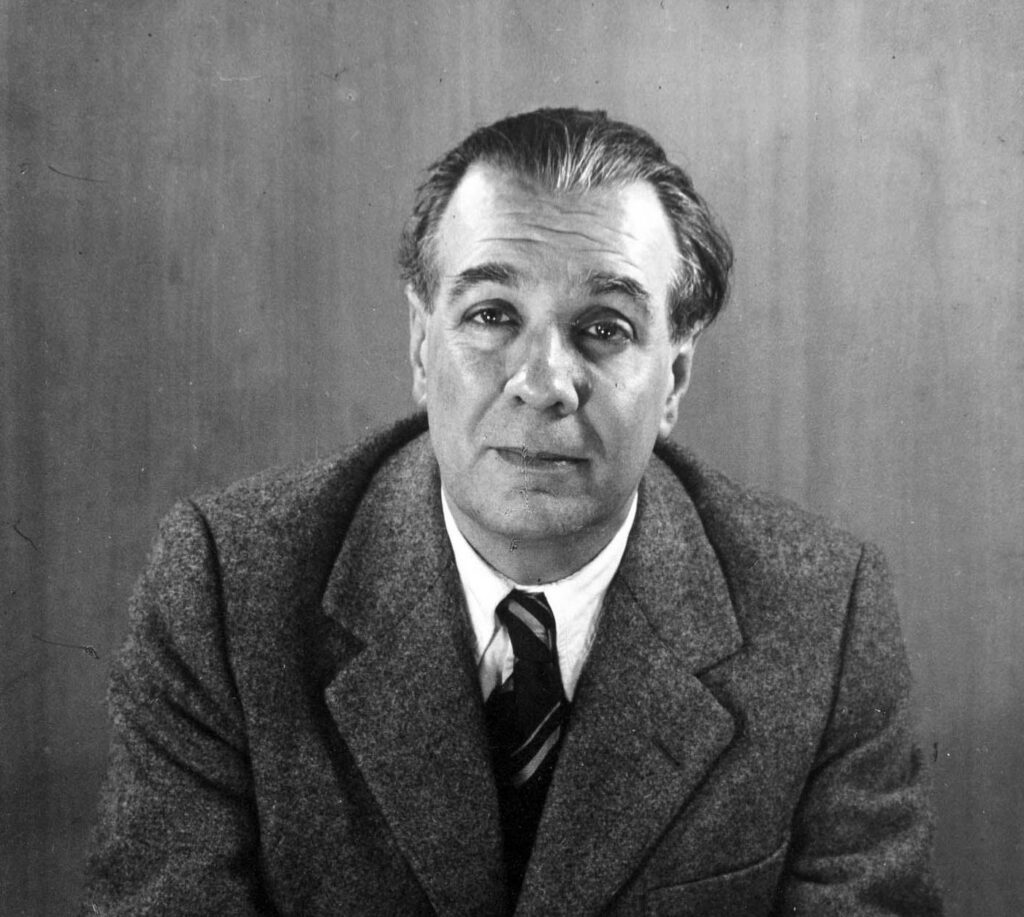 Jorge Luis Borges en 1951 par Grete Stern