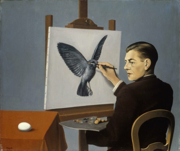 René Magritte, Clairvoyance, 1936