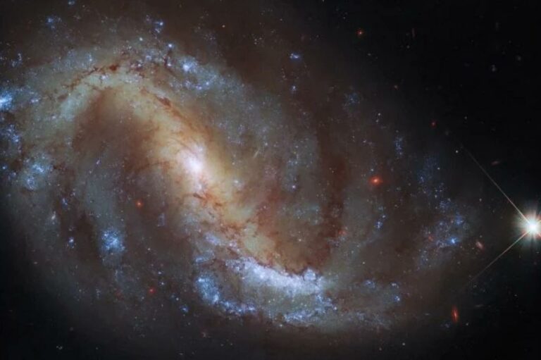 NGC 7496 vue par Hubble début 2022. ©ESA