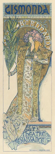 Alfons Mucha, Gismonda, 1894
